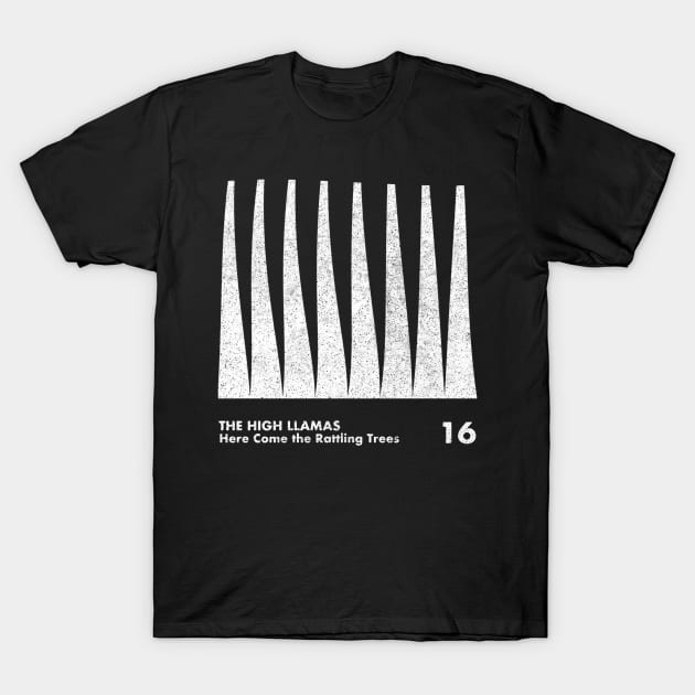 Here Come The Rattling Trees / The High Llamas / Minimalist Artwork T-Shirt by saudade